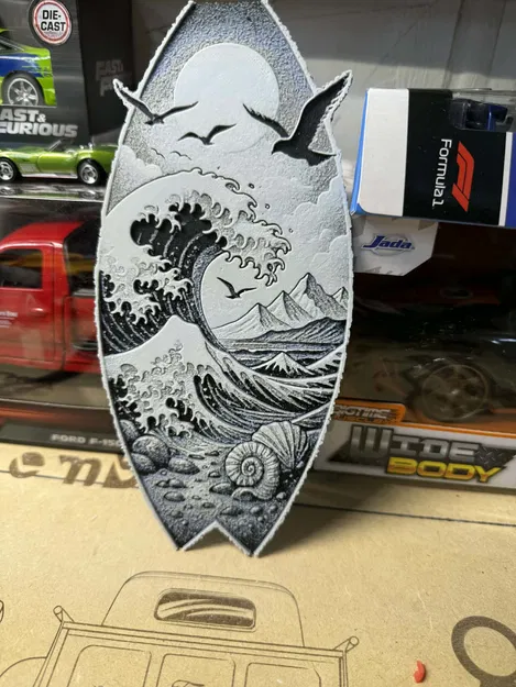 Nghệ thuật ván lướt sóng (Surfboard Art) - Image 1