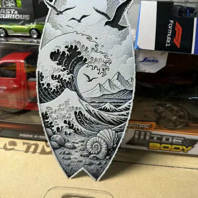 Nghệ thuật ván lướt sóng (Surfboard Art)