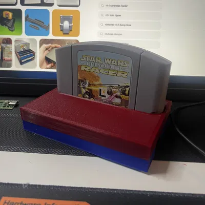 Vỏ nhựa cho đầu đọc băng N64 (phiên bản Aliexpress)