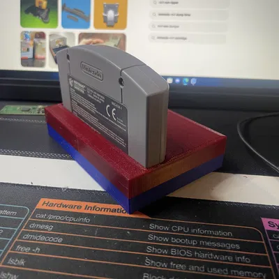 Vỏ nhựa cho đầu đọc băng N64 (phiên bản Aliexpress)