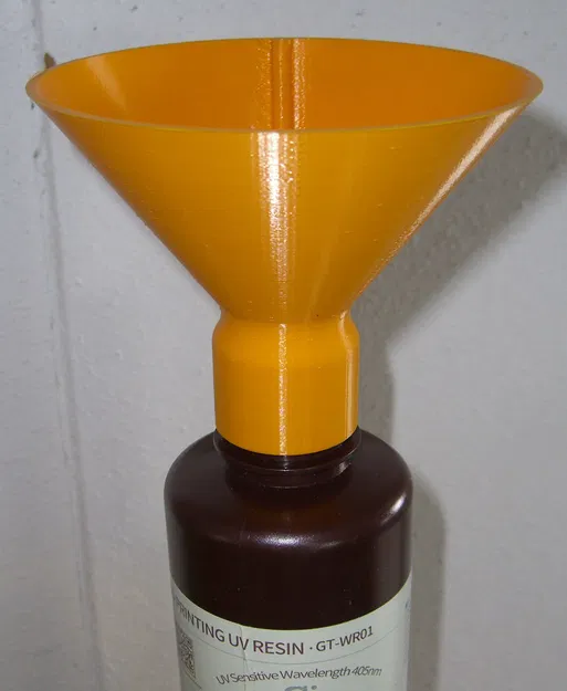 Phễu chiết nhựa Resin cho Anycubic, Elegoo, Geeetech, Siraya Tech và các loại khác - Image 1