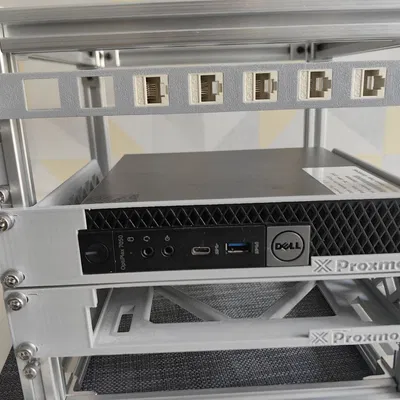 Ngàm gắn Dell Optiplex 5060/5070 vào tủ Rack 10 inch