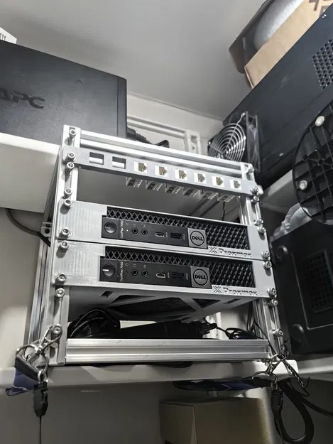 Ngàm gắn Dell Optiplex 5060/5070 vào tủ Rack 10 inch - Image 5