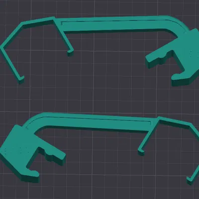 Giá đỡ kẹp (Snap-In) cho đèn Philips Hue Play (Thanh 2020/2040)