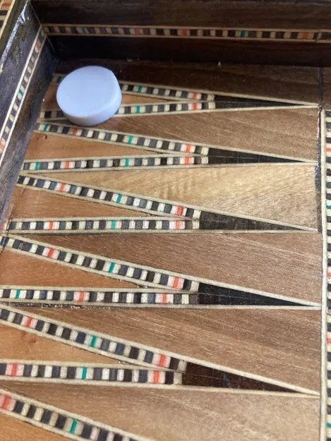 Quân cờ Backgammon và cờ đam in 3D đơn giản, dễ làm - Image 2