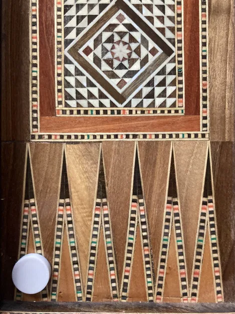 Quân cờ Backgammon và cờ đam in 3D đơn giản, dễ làm - Image 3