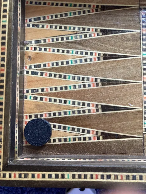 Quân cờ Backgammon và cờ đam in 3D đơn giản, dễ làm - Image 6