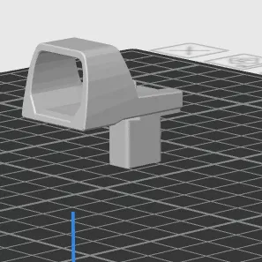 Red Dot Sight gắn phía sau cho Sig P250 Blowback