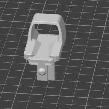 Red Dot Sight gắn phía sau cho Sig P250 Blowback