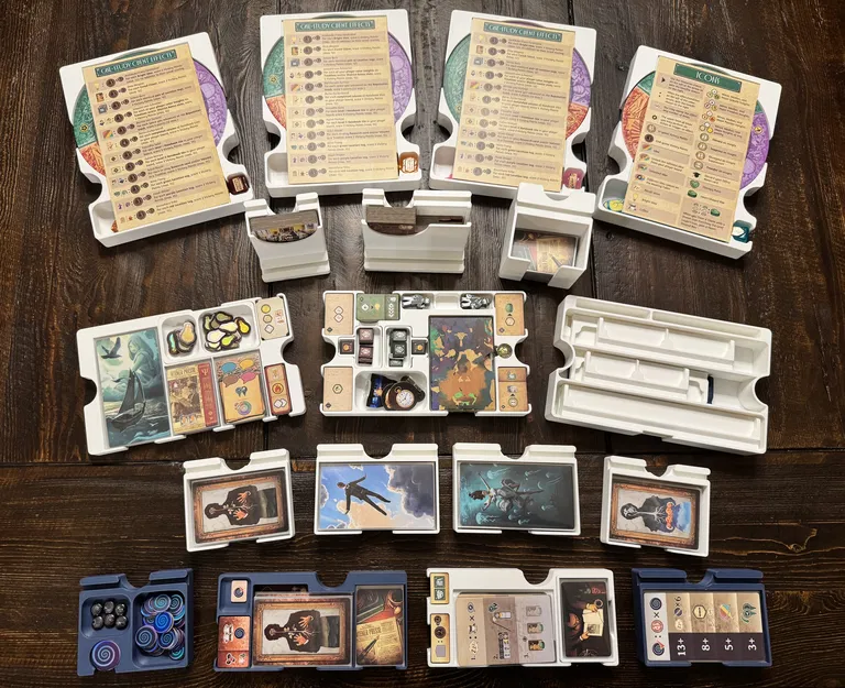 Bộ khay đựng (Insert/Organizer) cho Unconscious Mind - Kickstarter Collector’s Edition - Image 1