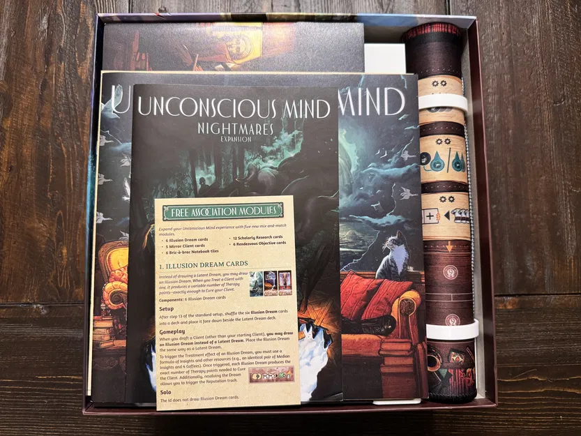 Bộ khay đựng (Insert/Organizer) cho Unconscious Mind - Kickstarter Collector’s Edition - Image 29