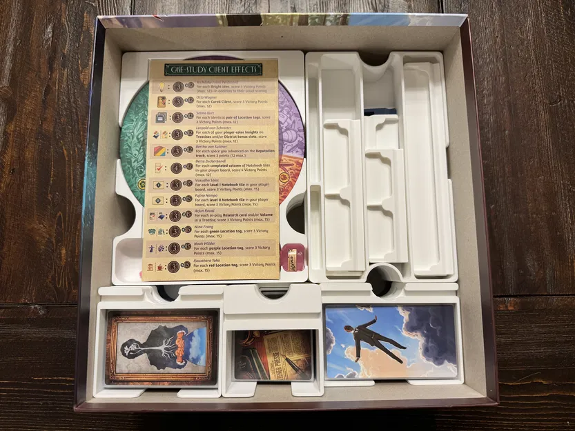 Bộ khay đựng (Insert/Organizer) cho Unconscious Mind - Kickstarter Collector’s Edition - Image 32