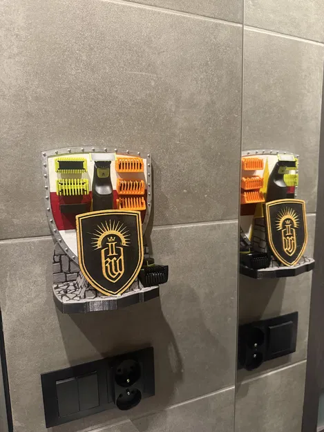 Giá Treo Tường Philips OneBlade – KCD The Skalitz Barber - Image 2