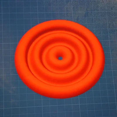 Mô hình đĩa tròn đa năng Smooth Elzing - In 3D dễ dàng