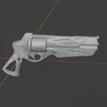 Mô hình 3D súng Sheriff Sentinels of Light (Valorant) cực chất - Thumbnail 2