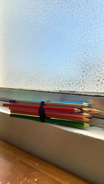 Giá đỡ bút chì 19 ngăn hình lục giác tổ ong in 3D - Image 1