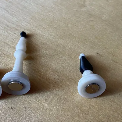 Bộ cờ vua 3D di động thiết kế gắn nam châm tiện lợi