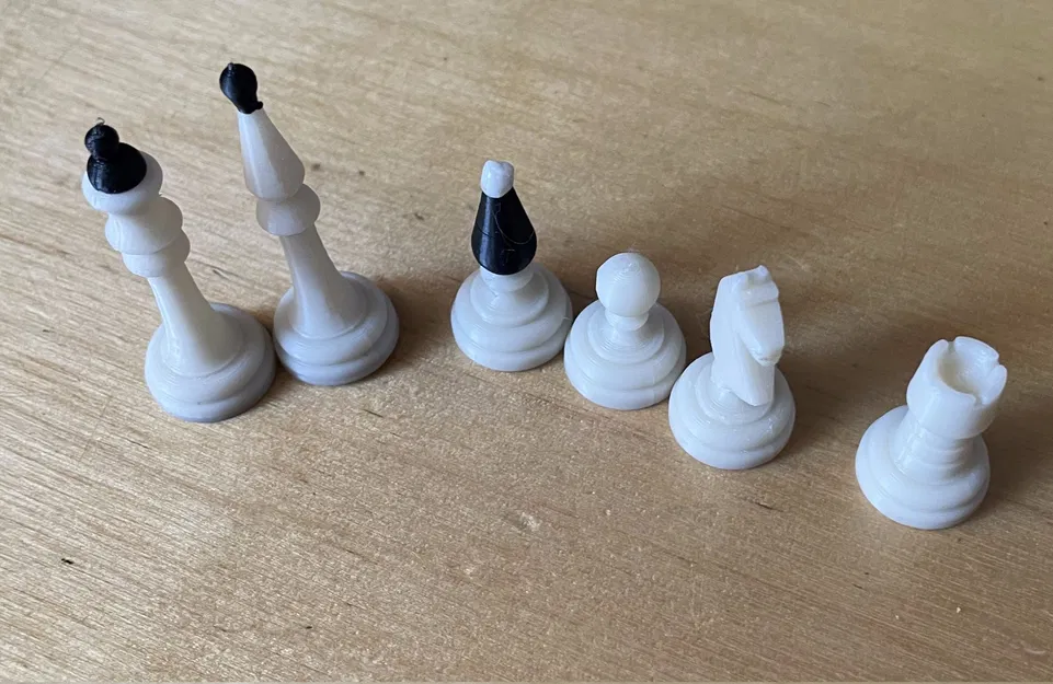 Bộ cờ vua 3D di động thiết kế gắn nam châm tiện lợi - Image 3