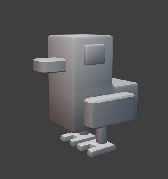 Mô hình chú gà con dễ thương trang trí bàn làm việc - Image 1