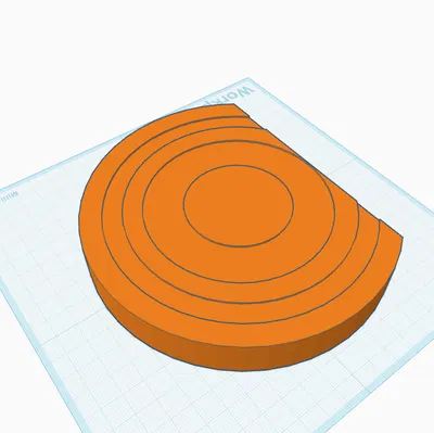 Bia tập bắn hockey 6 inch có tích hợp nam châm siêu bền