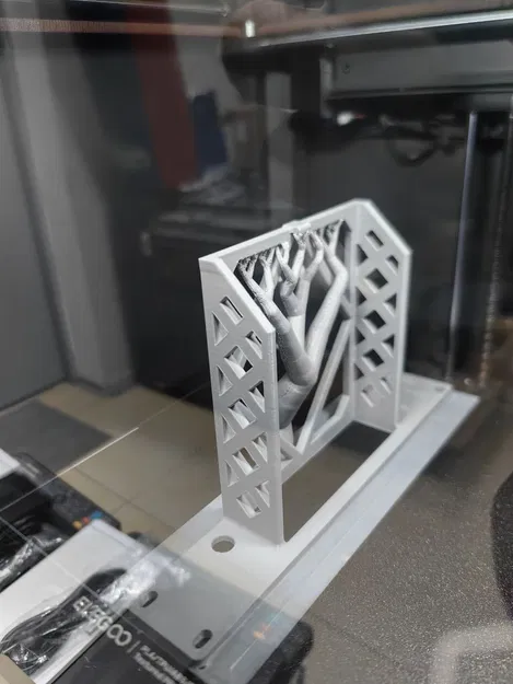 Khung gắn tủ rack 10-inch cho Mikrotik RB260GS in 3D - Image 2