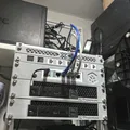 Khung gắn tủ rack 10-inch cho Mikrotik RB260GS in 3D - Thumbnail 3