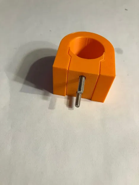 Ngàm gắn lan can tàu thuyền cho ống 25 mm/1 inch - tích hợp giá để ly - Image 1