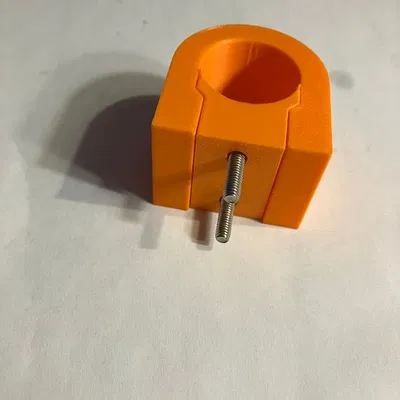 Ngàm gắn lan can tàu thuyền cho ống 25 mm/1 inch - tích hợp giá để ly