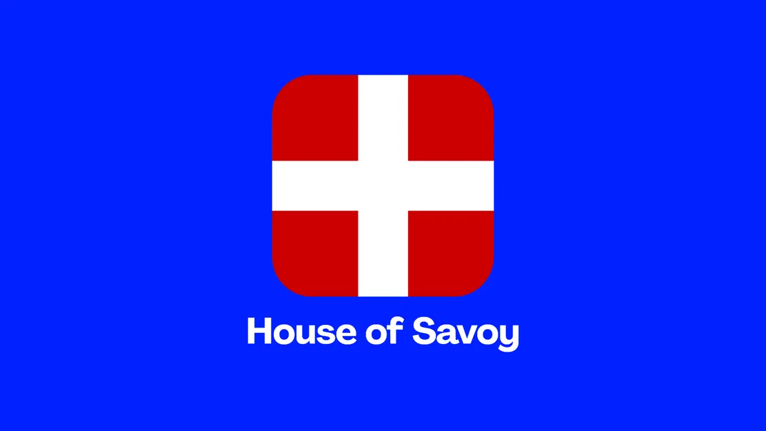 Huy hiệu Vương tộc Savoy - House of Savoy - Image 1
