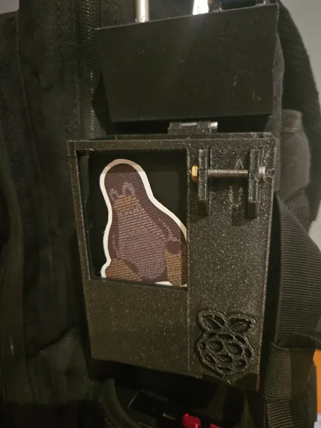 Molle clip kèm giá treo móc khóa cho vỏ case Raspberry Pi 5 - Image 2