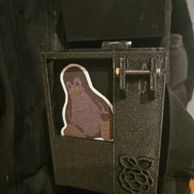 Molle clip kèm giá treo móc khóa cho vỏ case Raspberry Pi 5