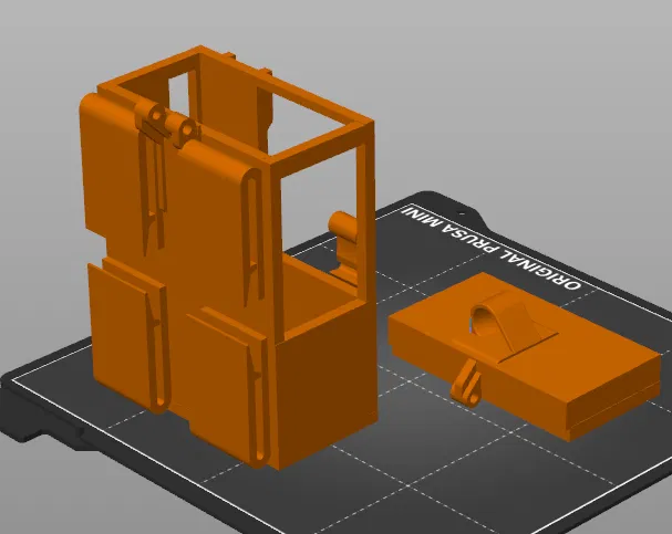 Molle clip kèm giá treo móc khóa cho vỏ case Raspberry Pi 5 - Image 6