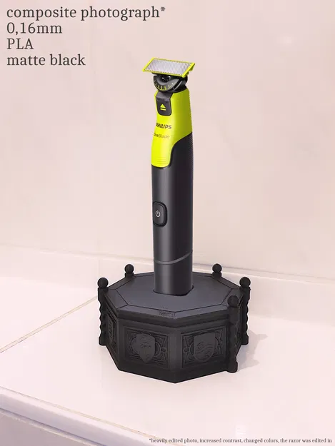 Đế trưng bày cho máy cạo râu Philips OneBlade lấy cảm hứng từ KC2 - Image 1