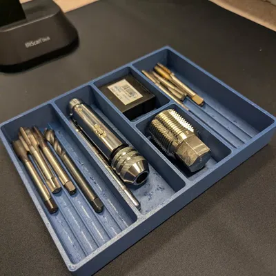 Khay đựng dụng cụ (Tool Tray) 3D in 3D gọn gàng cho bàn làm việc