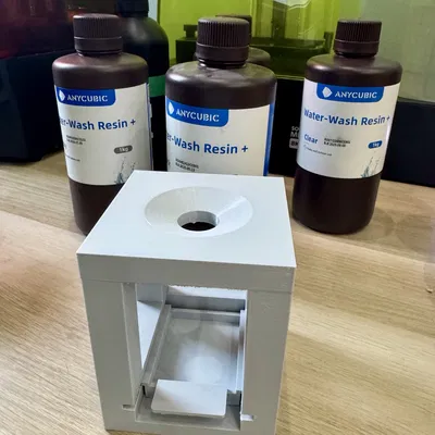 Giá Đỡ Phễu Resin Kèm Khay Hứng (3 Kích Thước)