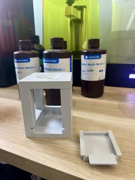 Giá Đỡ Phễu Resin Kèm Khay Hứng (3 Kích Thước) - Image 5