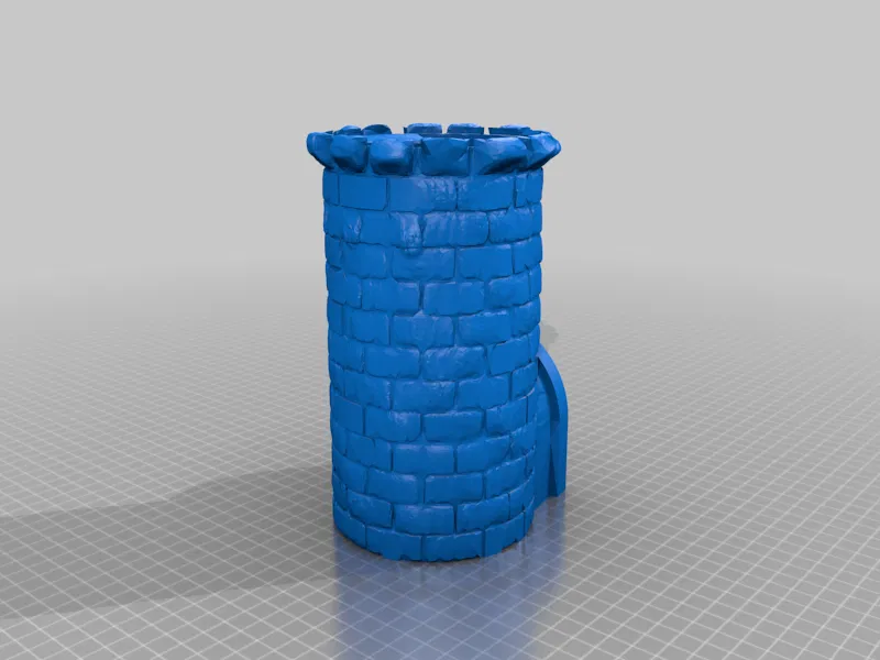 Tháp đổ xúc xắc (Dice Roller) phong cách thành cổ cho Dungeons & Dragons - Image 1