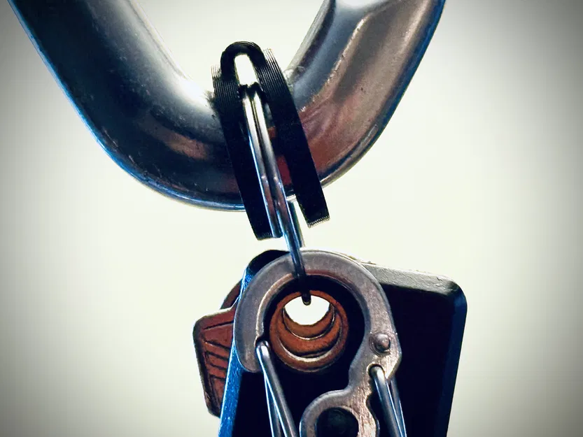 Dây giữ Carabiner in bằng TPU (2 kiểu) - Image 1