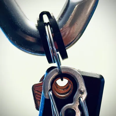 Dây giữ Carabiner in bằng TPU (2 kiểu)