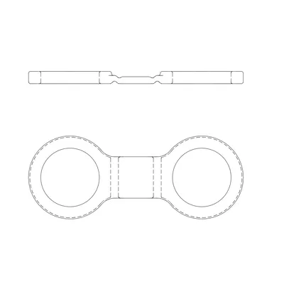 Dây giữ Carabiner in bằng TPU (2 kiểu)