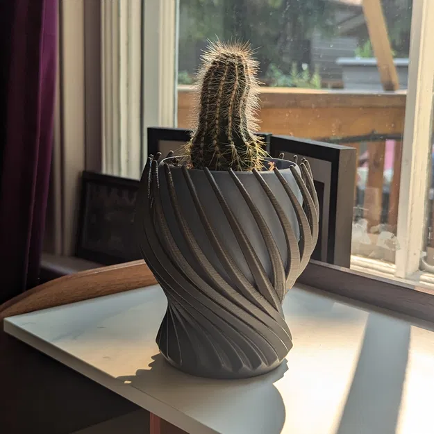 Chậu cây hình xoắn ốc (Spiral Planter) - Image 4