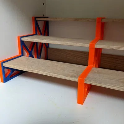 The Dowel: Kệ gia vị 3 tầng thông minh