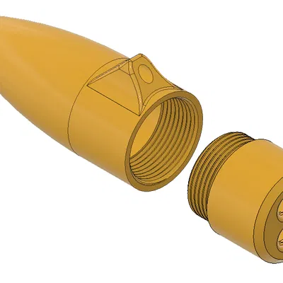 Mô hình tên lửa 18mm C-Class (Sử dụng ống 29mm tự mua)