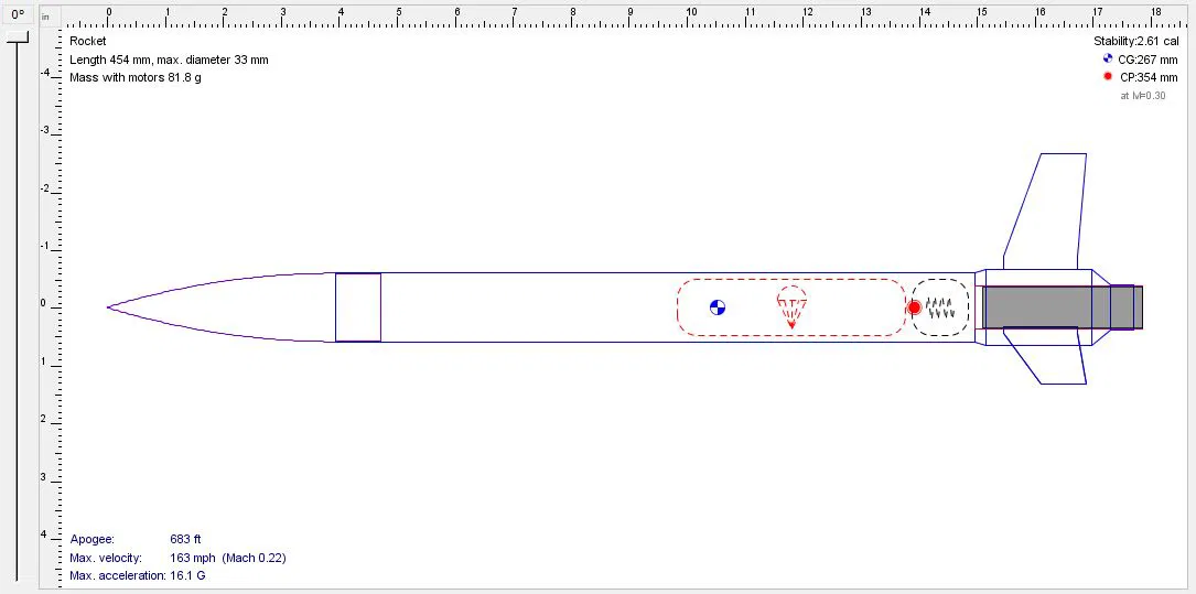 Mô hình tên lửa 18mm C-Class (Sử dụng ống 29mm tự mua) - Image 7