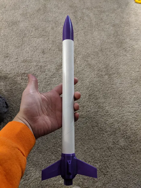 Mô hình tên lửa 18mm C-Class (Sử dụng ống 29mm tự mua) - Image 8