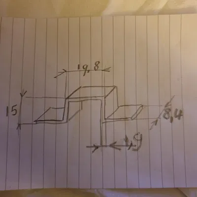 Kẹp cố định thanh đèn LED (LED strip clip) chắc chắn và dễ in