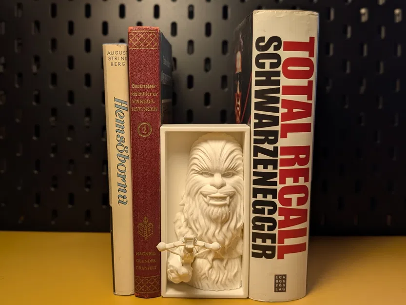 Mô hình trang trí sách (Book Nook) Chewbacca - Image 1