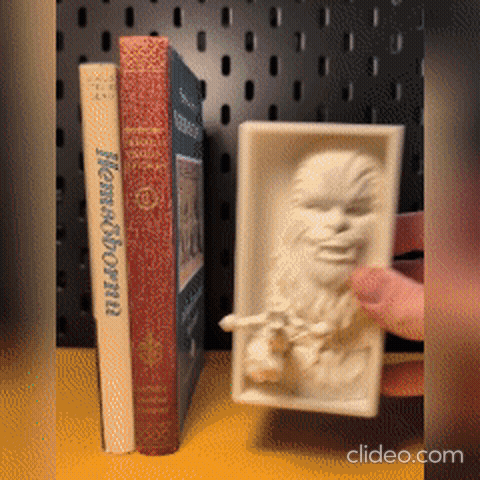 Mô hình trang trí sách (Book Nook) Chewbacca - Thumbnail 2