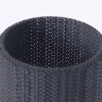 Chậu Trồng Cây Pleat Crack Caudex - Thiết Kế Hình Trụ Tối Giản Adv-003