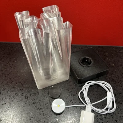 Lamp Vase - Mẫu đèn trang trí kiểu bình hoa độc đáo